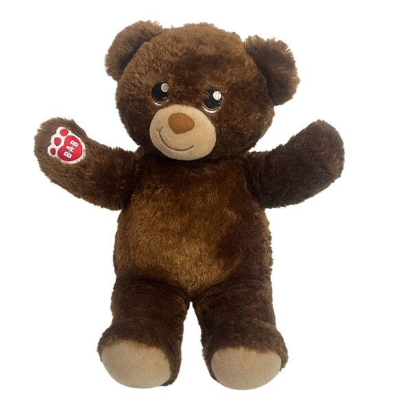 Build-A-Bear Brown Teddy Bear Plush Stuffed Animal BAB Workshop Soft Toy - Picture 1 of 10